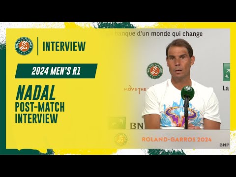 Nadal Round 1 post-match interview | Roland-Garros 2024