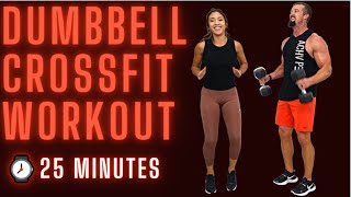 25 Minute Dumbbell Crossfit Workout - Burn Tons of Calories NOW screenshot 4