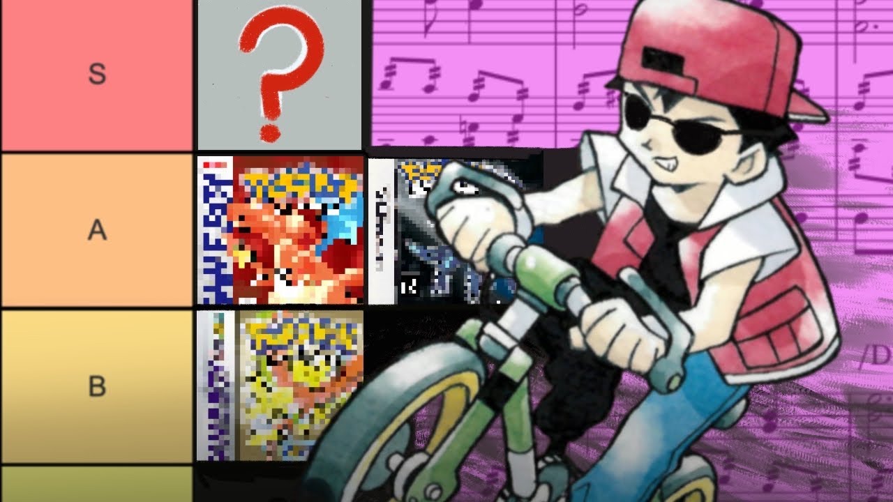 Pokémon Cycling Theme Tier List