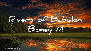 [Vietsub lyrics] Rivers of Babylon - Boney M Resimi