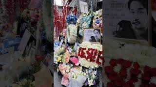 Today 1.4.2023, Leslie Cheung Kwok Wing lives in Heaven 20 years💞Missing U outside Mandarin hotel HK