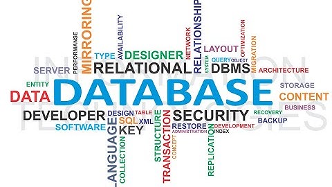 11- Database Types 2 أنواع قواعد البيانات الجزء الثاني