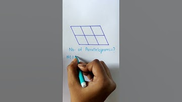 Find number of parallelograms |Counting figures | RAILWAY , NTPC , MTS , SSC, CGL #reasoning #shorts