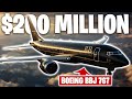 $200 Million Boeing BBJ 767 Private Jet: Flying in Opulence