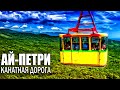 Канатная дорога на АЙ-ПЕТРИ. Страшная ВЫСОТА над пропастью. Кореизская тропа ЧУДО горного Крыма.