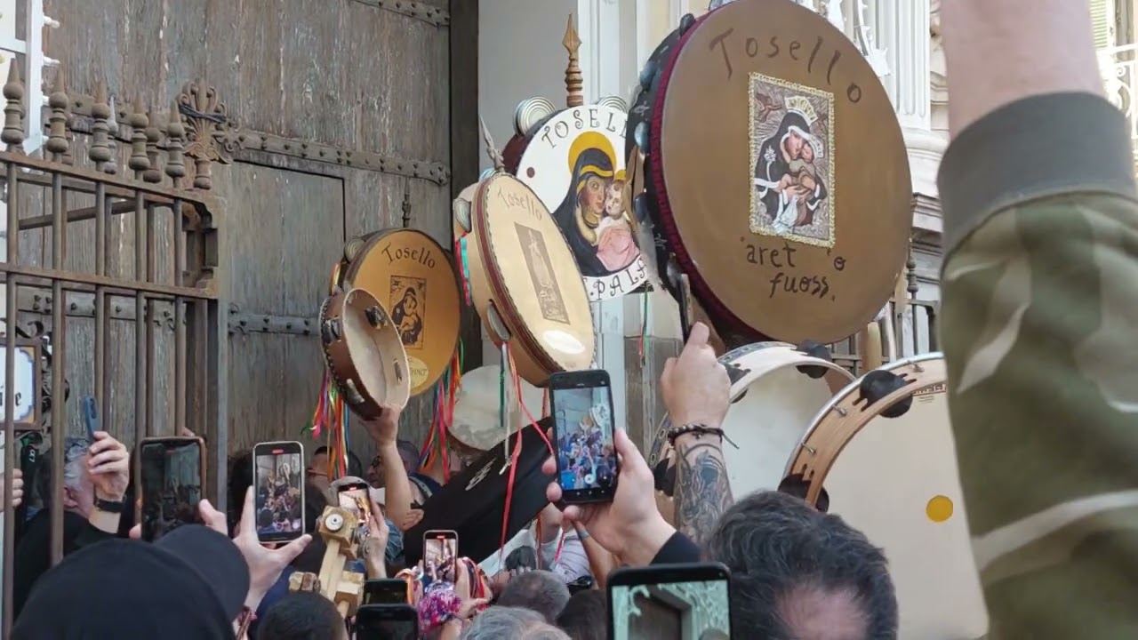 Apertura della chiesa della Madonna delle Galline. Pagani, 05.04.2024
