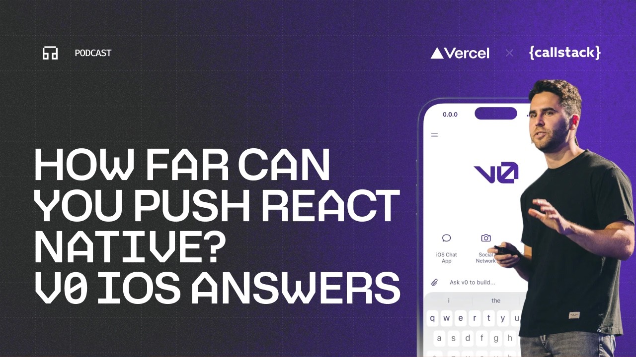 Building v0 iOS and Fixing React Native Along the Way