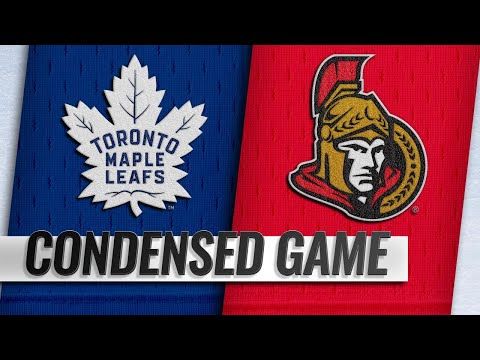 09/19/18 Condensed Game: Maple Leafs @ Senators