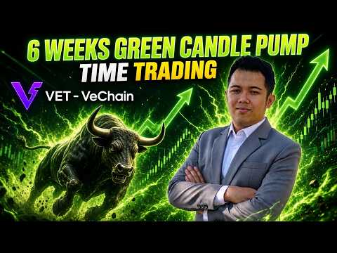 VET Vechain 6 weeks green candle    #vet #vechain #vechainpriceprediction #vechainnews