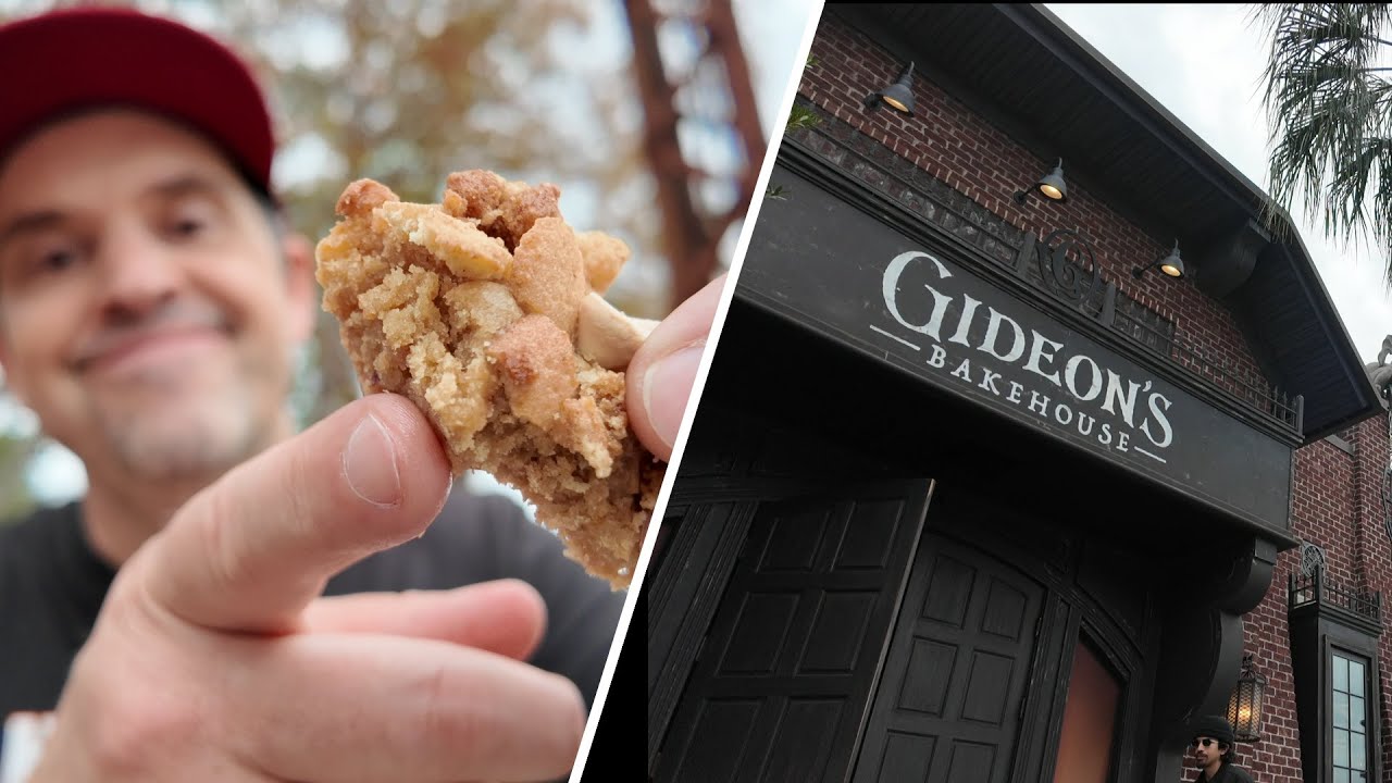 Gideon's cookie of the month (January). And some quick shopping in Celebration for Jill's birthday.