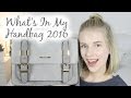 What's In My Handbag 2016!