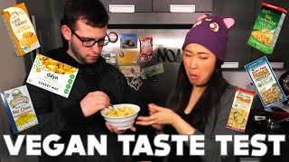VEGAN TASTE TEST || Vegan Mac and Cheese Off!