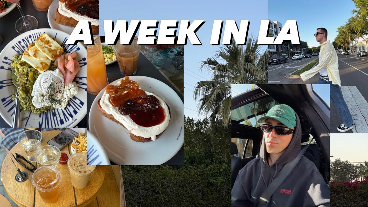 another week in LA - events, cafes, foodspots & hikes⎪Jannik Stutzenberger