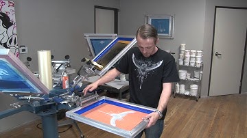 Screen Printing How-To:  On Press Registration