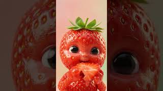 Cute Baby Strawberry ASMR 🍓 | Gentle Cannibal Fruit Baby (Melty Style)