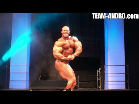 Phil Heath Posing Fibo Power 2010 Germany