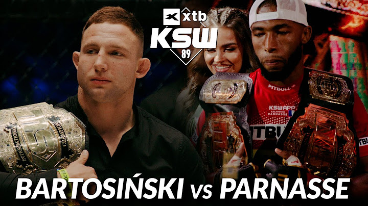 Salahdine Parnasse vs. Adrian Bartosinski | XTB KSW 89 Trailer