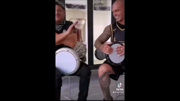 😅 When a bodybuilder want to play darbuka