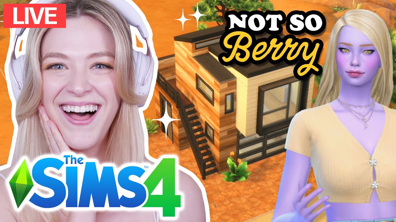 Building A YELLOW Themed Home In The Sims 4 | Not So Berry Bonus