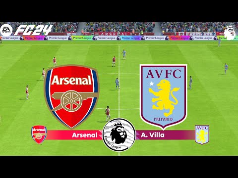 FC 24 | Arsenal vs Aston Villa - 2023/24 English Premier League - PS5™ Gameplay
