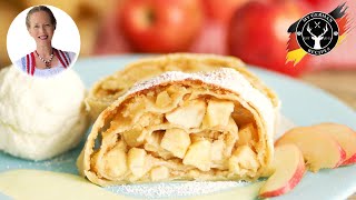 How to make Apple Strudel (Apfelstrudel) ✪ MyGerman.Recipes