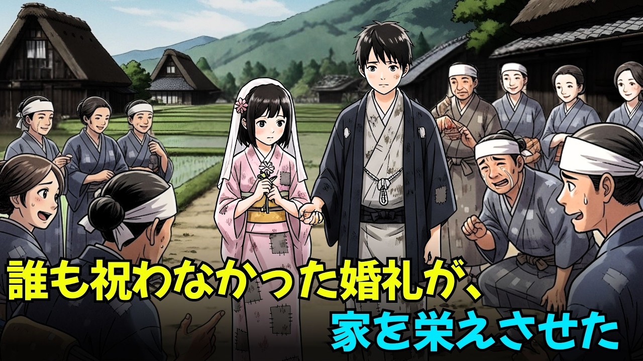 😳物乞いが娘を村一番の貧乏男に嫁がせた──三代続く“尽きぬ福徳”の真実とは…? | 昔話 | 日本民話