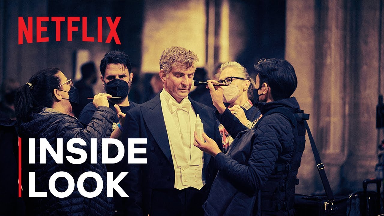 Transforming Bradley Cooper into Leonard Bernstein in Maestro  Netflix