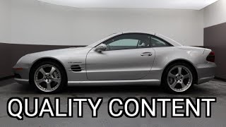 2003 Mercedes-Benz SL 55 AMG interior quality check