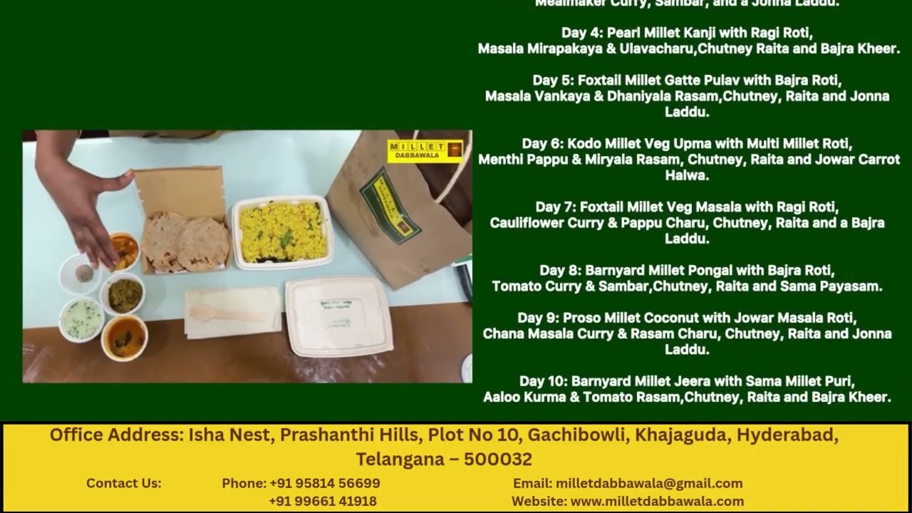 Inside India’s First 100% Millet Lunchbox Service | Millet Dabbawala | Deepthy Reddy
