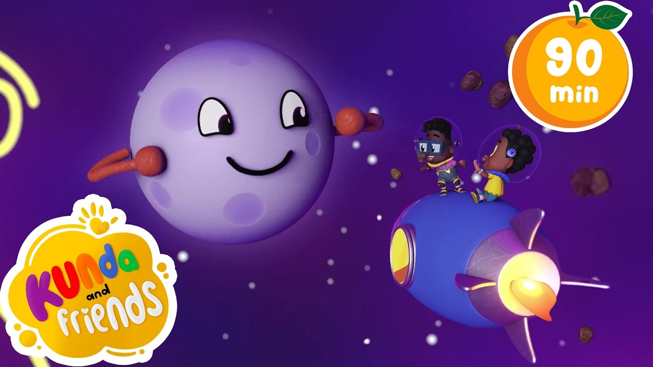 Eight Happy Planets 🪐 | 90 MINS Mega Compilation | Solar System