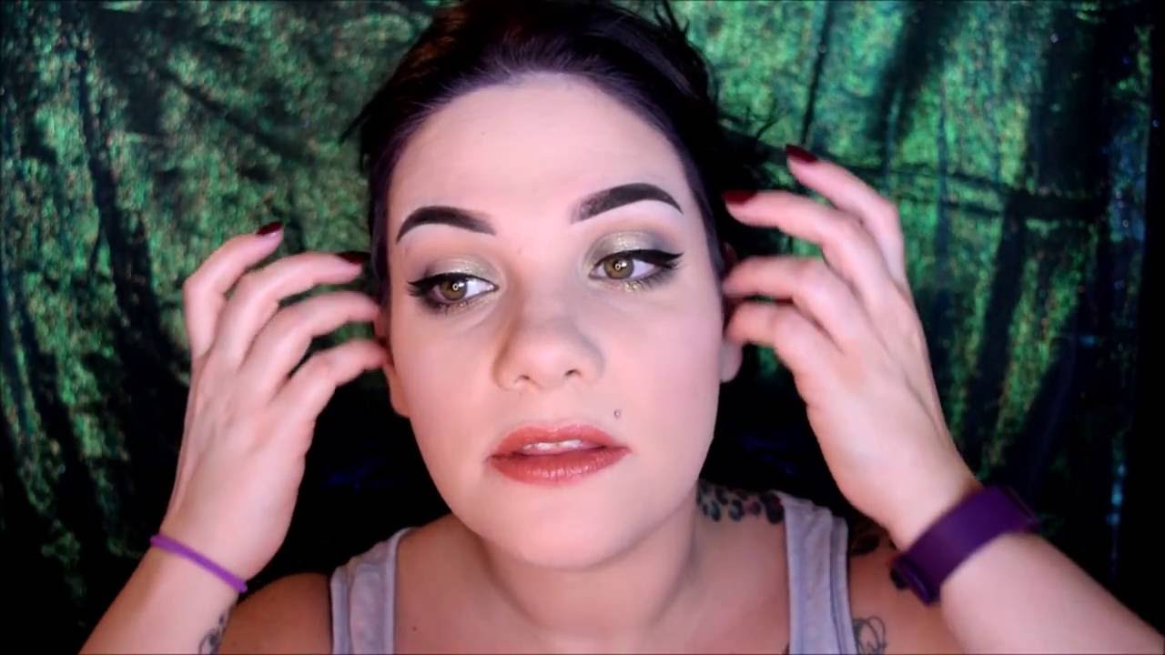 Neutral Smoky Glitter Eyes ft  Brija Cosmetics