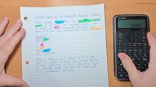 Celebrity How To Calculate Future Value Of An Immediate Periodic Payment Stream // SHARP EL-738XT Calculator Wealth