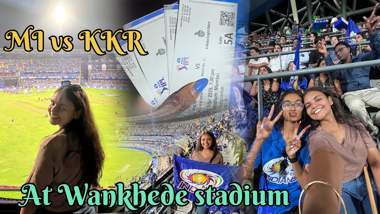 MI vs KKR live in Wankhede stadium || IPL 2025 ||​⁠