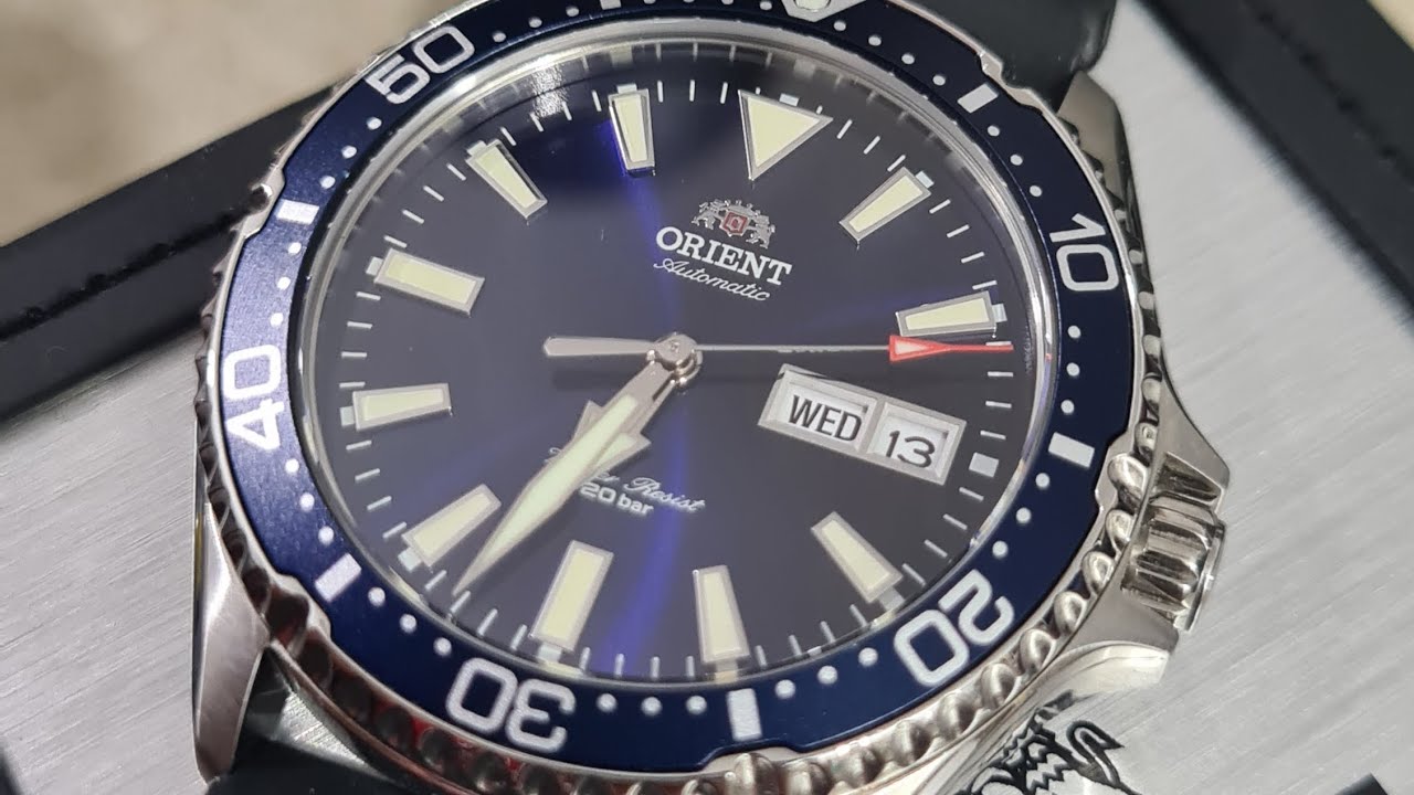 Orient Kamasu Blue Dial  