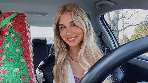 ASMR Secret Santa Gift Haul 🎄 Tapping, Scratching, Soft Spoken (in my car)