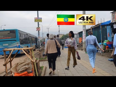 Abado , 🇪🇹 Addis Ababa walking Tour 2024 , Ethiopia [4K] - YouTube