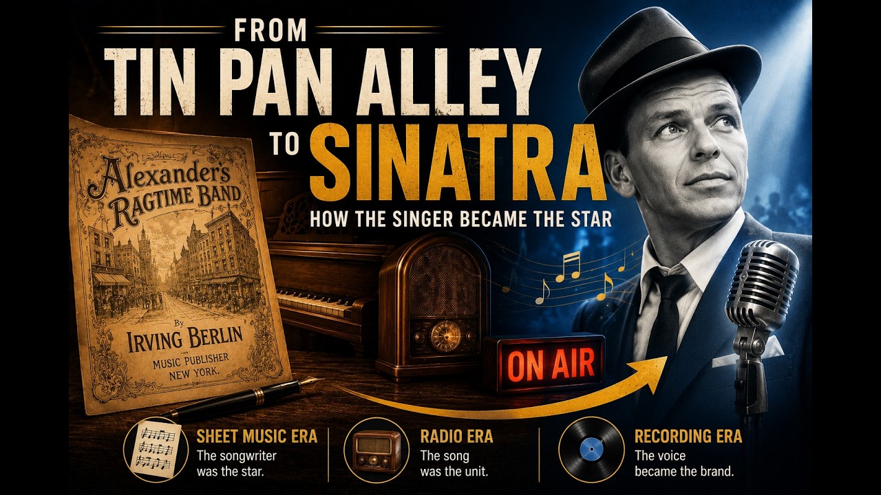 From Tin Pan Alley to Sinatra | How the Singer Became the Star