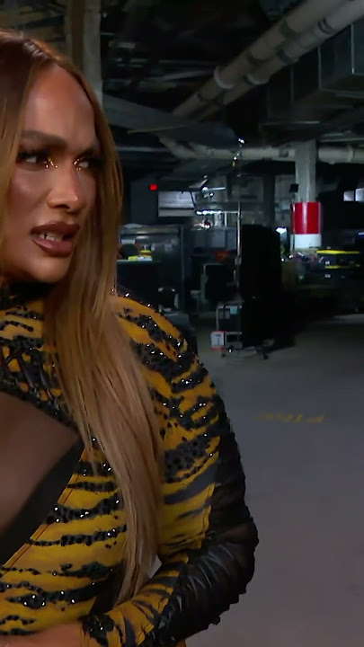 Alexa Bliss runs into an old friend backstage