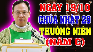 (NGÀY 19/10) LỄ CHÚA NHẬT 29 THƯỜNG NIÊN NĂM C | Bài giảng SÂU SẮC của LM Vinh Sơn Nguyễn Thế Thủ
