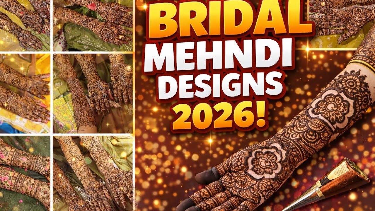 50+ bridal mehndi🌿🌼🌸 designs images 2026 | new bridal mehndi designs #mehndi #bridal #2026 #henna 