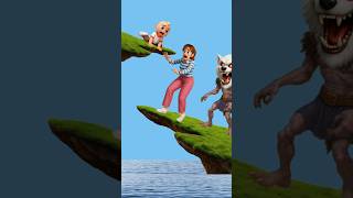 momy wait for me #shorts #animation #funny