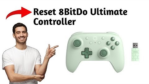 Hoe de 8BitDo Ultimate-controller te resetten