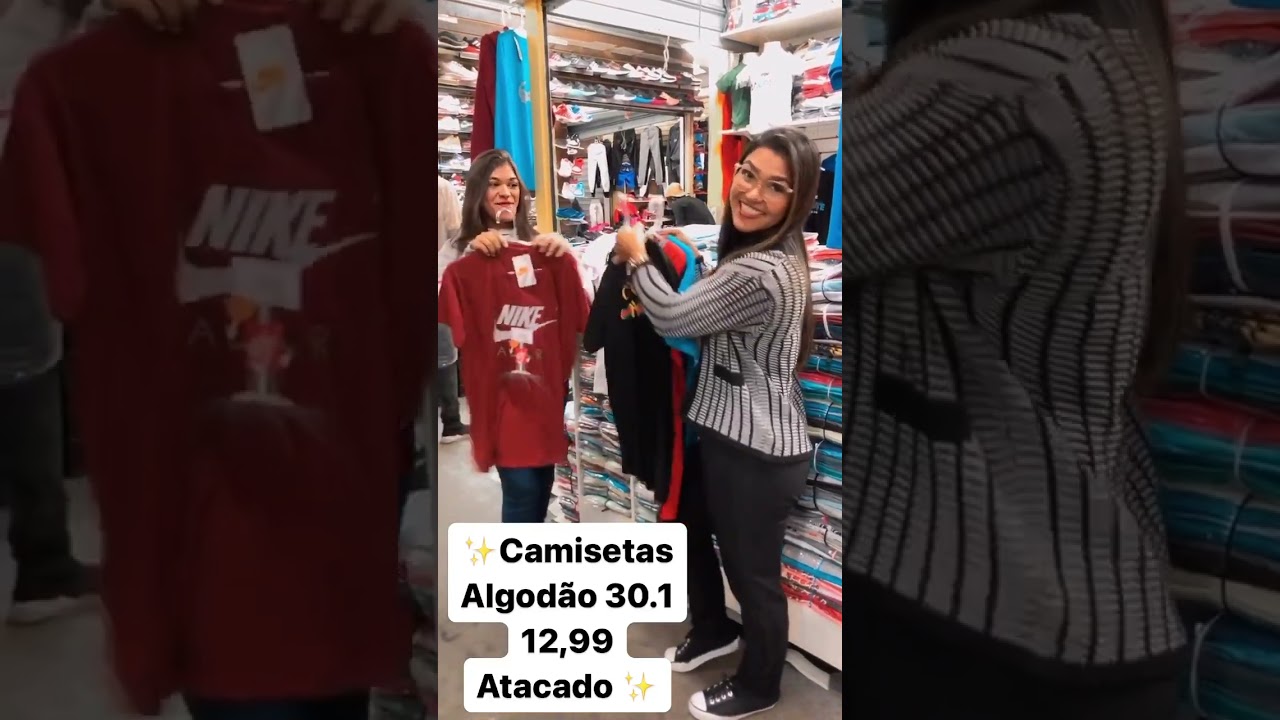 Camisas Masculina fio 30.1 Atacado R$12,99 #lojadeatacado