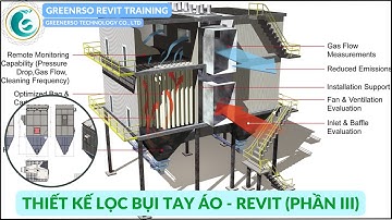 HỎI & ĐÁP #14 - THIẾT KẾ LỌC BỤI TAY ÁO - BAG FILTER (P3) - REVIT MÔI TRƯỜNG |GREENERSO TRAINING #55