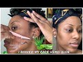 HOW TO | Shaving My Face Using Aloe Vera Gel | Dermaplaning AT Home!