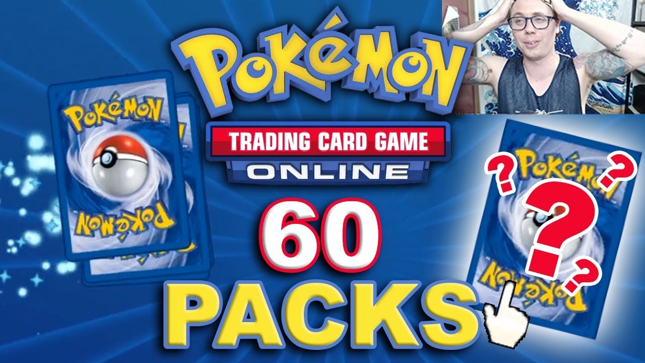 60 Packs Pokemon Online Digital Pack Opening And Hit Montage
