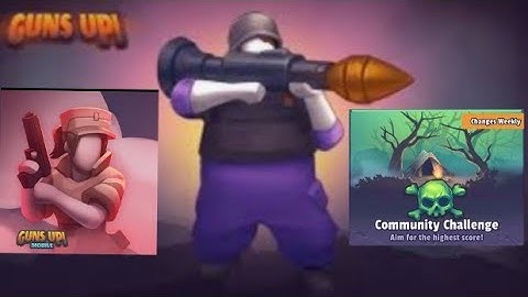 Guns Up Mobile (Rocketeer🚀 & Sergeant👮‍♀️ Duo,Zombies🧟 Normal Mode, New Leaderboards Scoring Style📋)