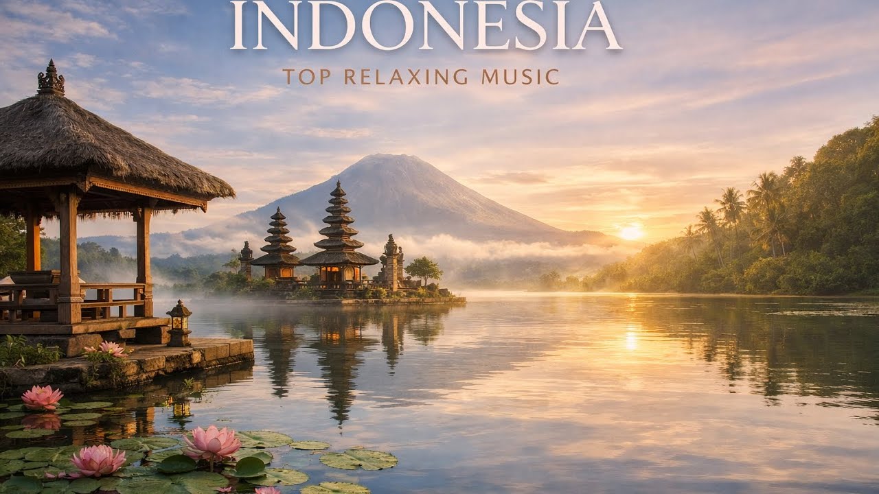 INDONESIA TOP RELAXING MUSIC 🌿 | Peaceful Nature Sounds for Healing & Deep Relaxation