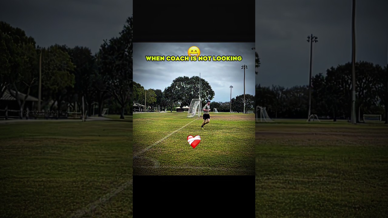 Footballers When Coach Is Looking 🥶 