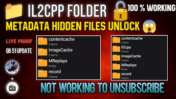 “🔥 Global Metadata Full Unlock Trick | Android Hidden Folder Access 😲 | New 2025 Method 💯”